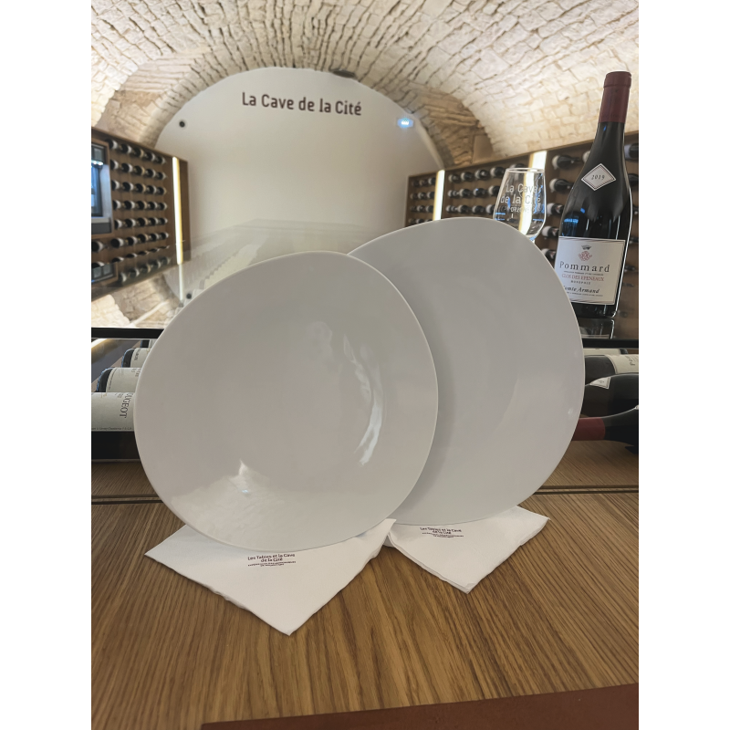 Assiette plate - Porcelaine ø 27 cm - French Riviera