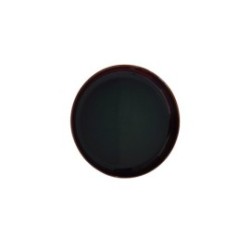 Assiette à bord droit - Grès ø 27 cm - Nymphéas