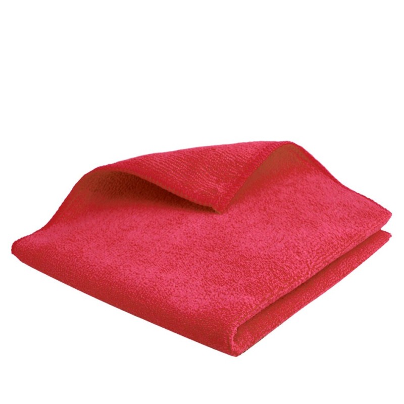 Lavette Microfibre Ecoline - 32x36cm - Rouge