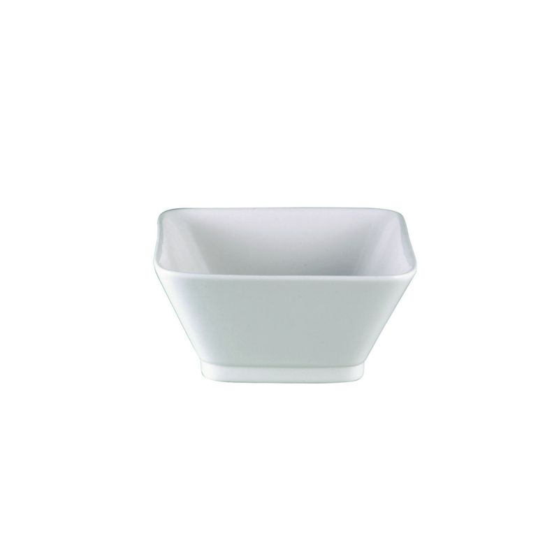 Saladier carré - Porcelaine 20x20x8,5 cm