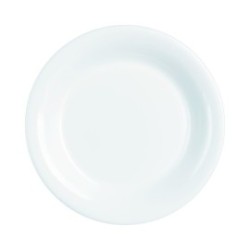 Assiette creuse -Verre trempé ø22cm - Nova Aquitania