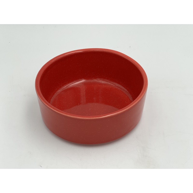 Assiette Poh-Key creuse ø 13,5 cm - Rouge - Subtile