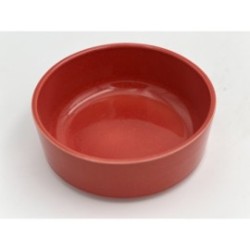 Assiette Poh-Key creuse ø 19 cm - Rouge - Subtile