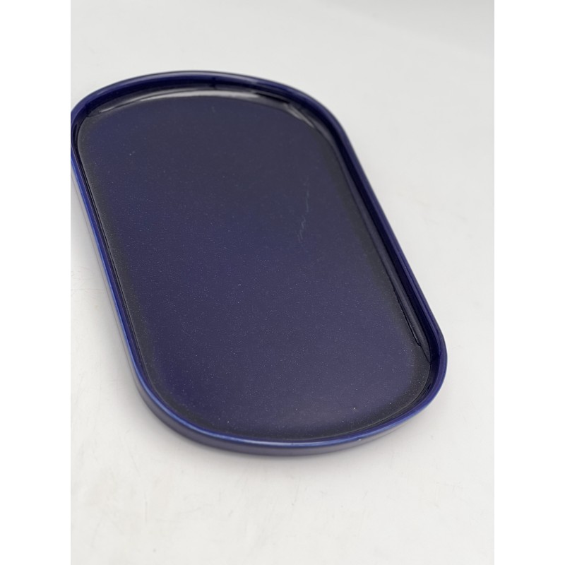 Assiette Oblong ovale ø 33 cm - Bleu - Subtile
