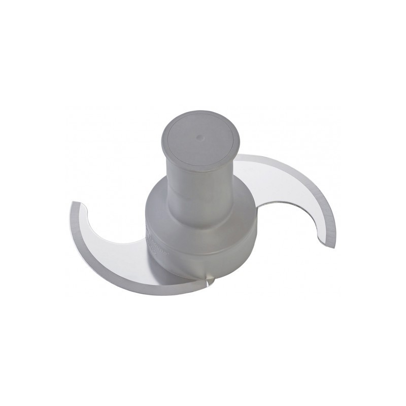 Couteau lisse Robot Coupe R5 inox deux lames pour hachage pro
