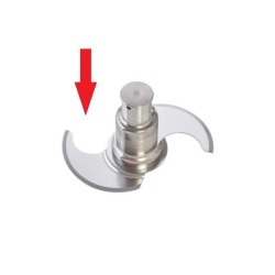 Lame lisse inférieure Robot Coupe R7 – Pièce détachée inox
