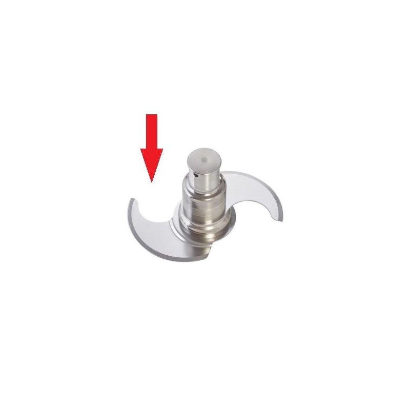 Lame lisse inférieure Robot Coupe R7 – Pièce détachée inox