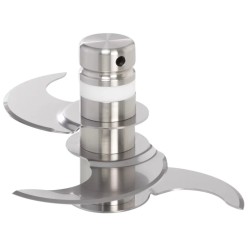 Couteau lisse inox Robot Coupe R10 – Accessoire professionnel 3 lames