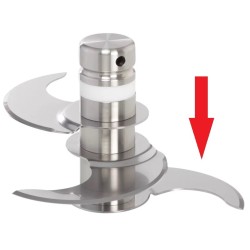 Lame lisse inox Robot Coupe R15 / R20 – Accessoire professionnel