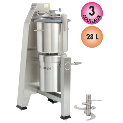 Cutter vertical Sous-Vide Robot-Coupe R30 – 28 L, 5 400 W, 400 V tri,