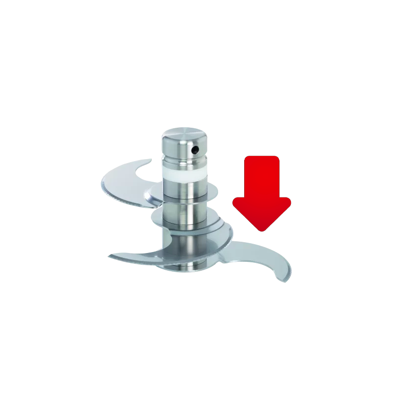 Lame dentée inox Robot Coupe R45 – Spéciale herbes et épices