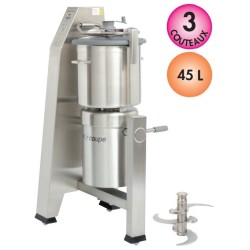 Cutter vertical Robot-Coupe R45 V.V. – 45 L, 10 kW, vitesse variable
