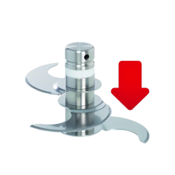 Lame dentée inox Robot Coupe R60 – Spécial herbes et épices