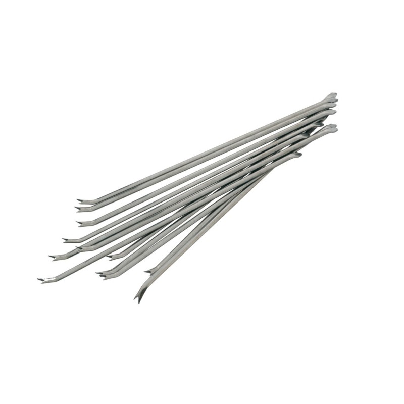 12 curettes à homard inox