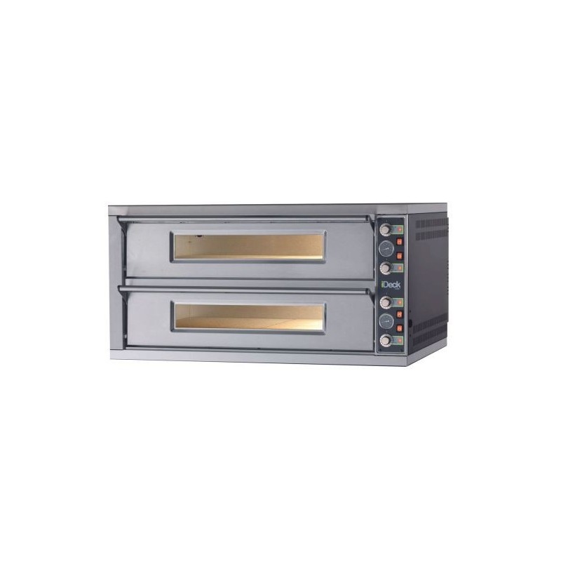 Four à sole 2 chambres 2x4 pizzas - 988x1082x760mm Four à sole 2 chambres 2x4 pizzas - 988x1082x760mm