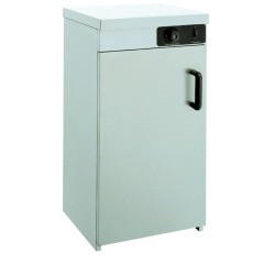 Chauffe-assiettes inox 1 porte 60 assiettes - jusqu’à 85°C