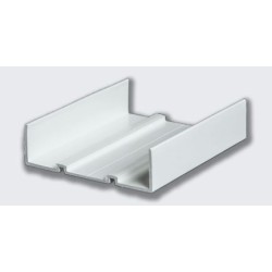 U de sol PVC – Profilé à gorge pour panneaux isothermes