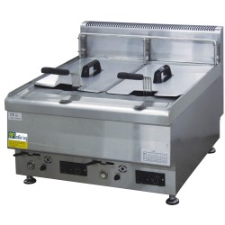 Friteuse gaz JUS-TRC-2 20 L - AFI Collin-Lucy