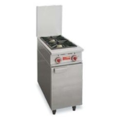 Table fourneaux gaz Delrue 94E 2 feux 7,5 et 5,5 kW