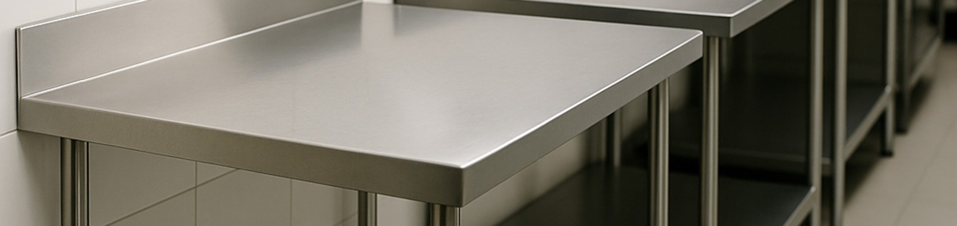 Tables adossées