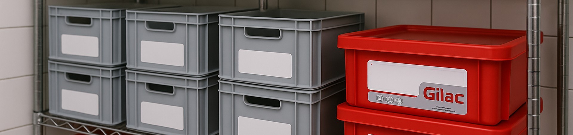 Stockage bacs et caisses