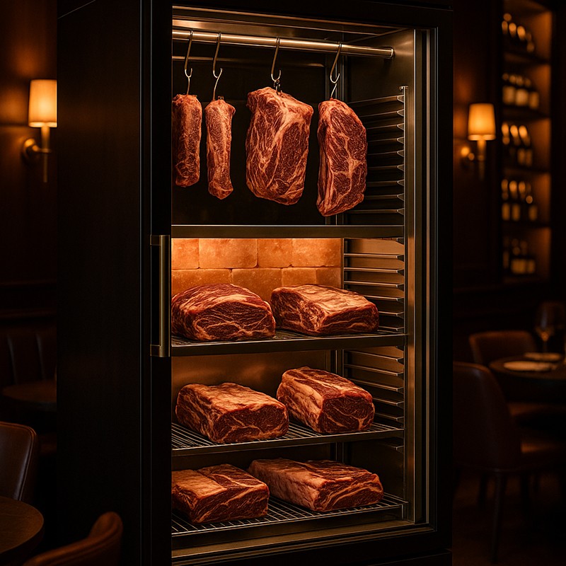 Vitrines et armoires de maturation